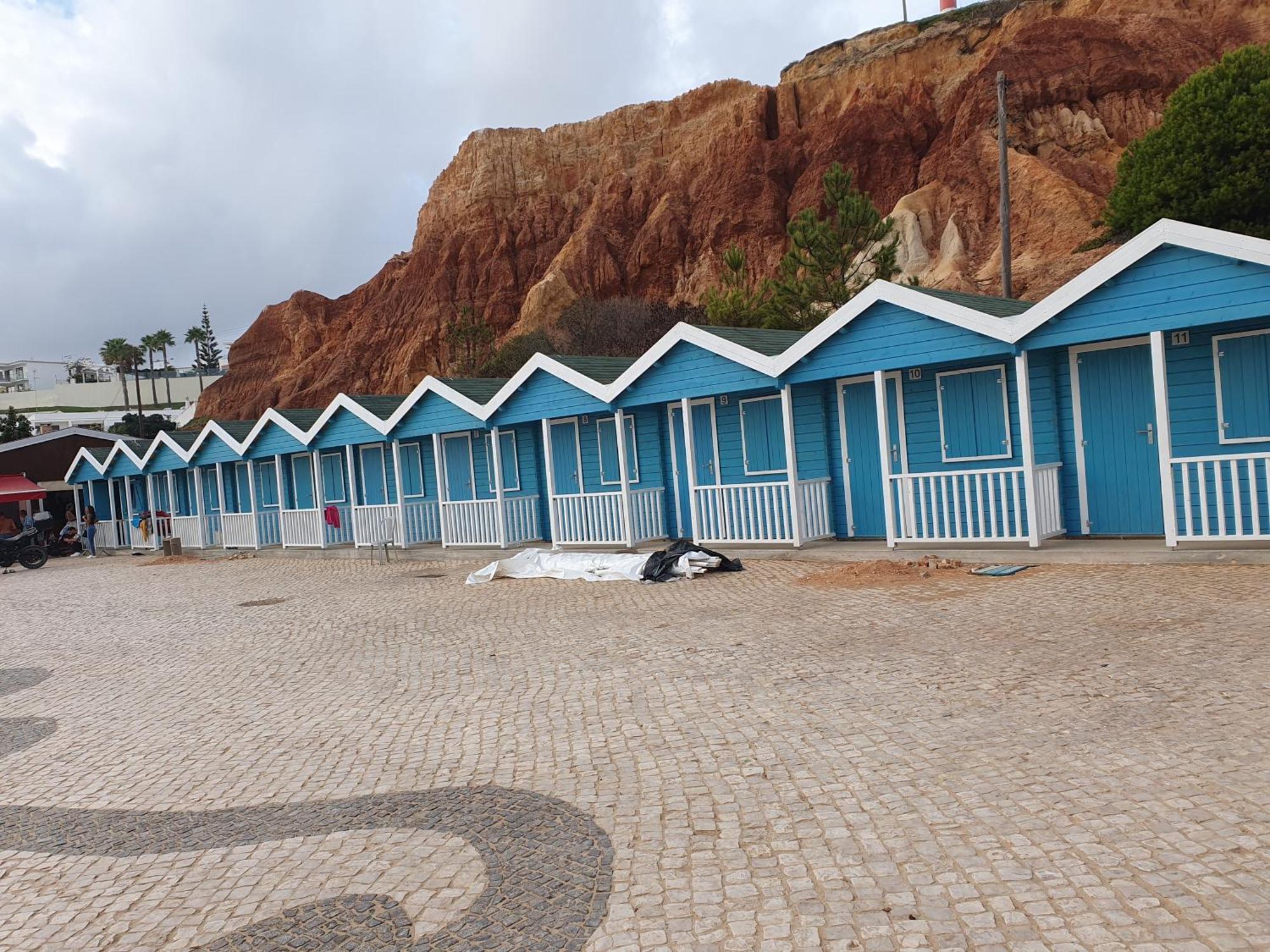 Magnifique Duplex Avec Piscine En Bord De Mer Appartement Olhos de Agua  Buitenkant foto